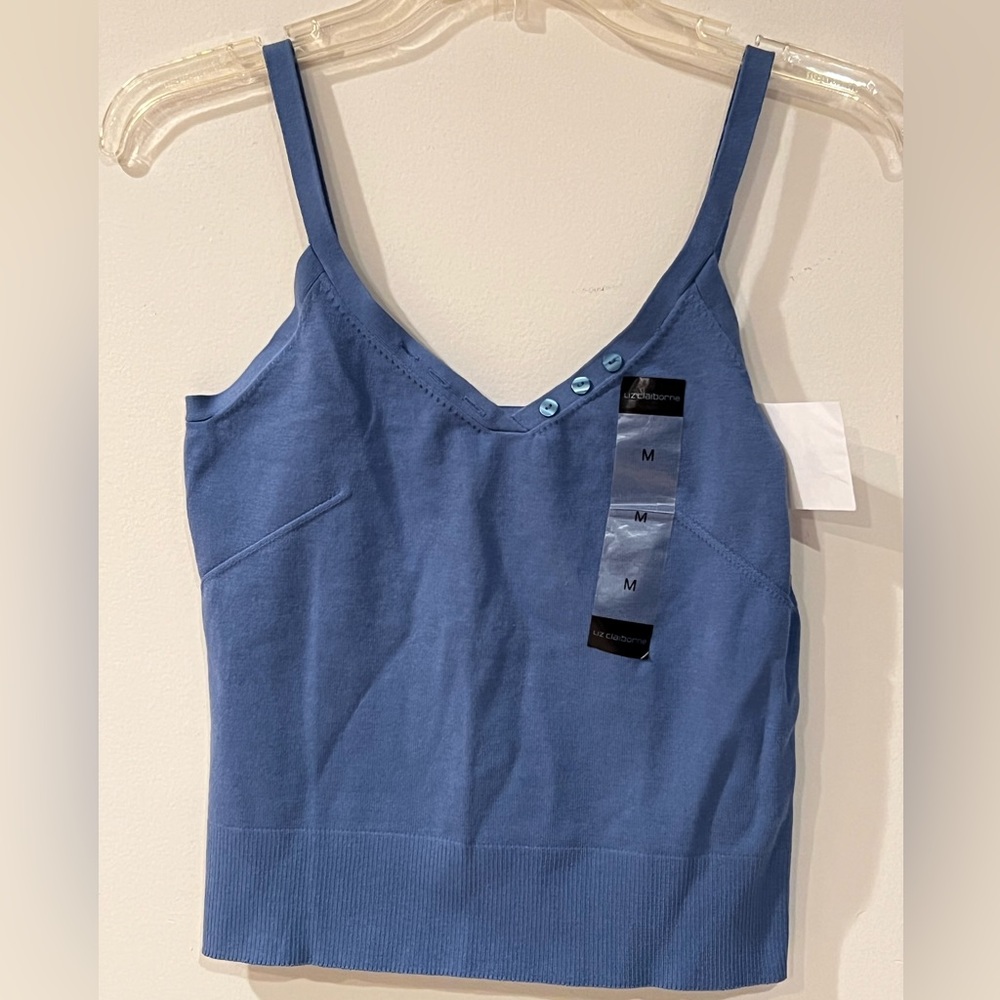 🆕 🎉HOST PICK🎉Liz Claiborne blue top - M